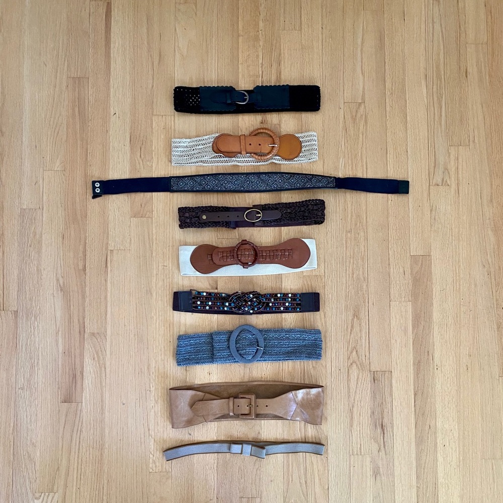 9 Anthropologie Belts